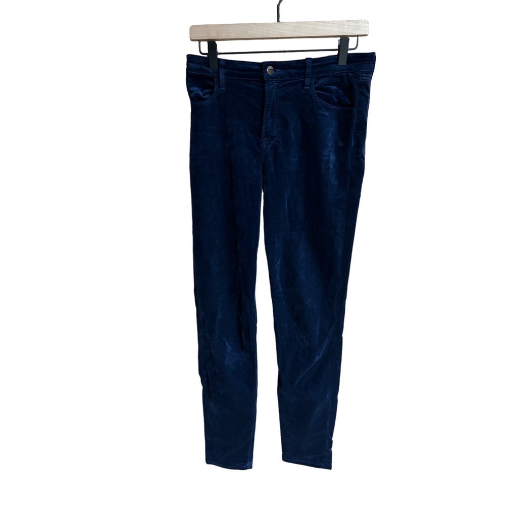 J Brand Maria High Waist Velvet Skinny Jeans in‎ Night Out size 28